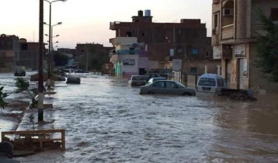 Եգիպտոսի Մէջ Ողողումներուն  Պատճառով Զոհեր Եւ Վիրաւորներ