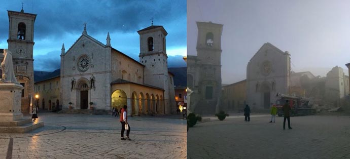 6,6 Աստիճան Ուժնութեամբ  Երկարաշարժ Մը Ցնցեց  Կեդրոնական Իտալիան