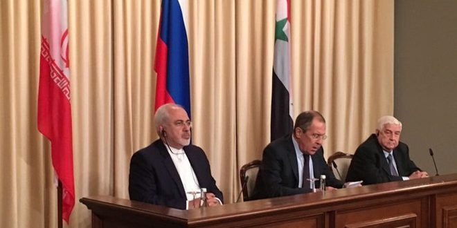 Մոսկուայի Մէջ Զարիֆ-Լաւրով-Մոալլեմ  Եռակողմանի Հանդիպում.  «Պատրաստ Ենք Հալէպի Մէջ  Զինադադարը Վերականգնելու»  Կ՛Ըսէ Մոալլեմ