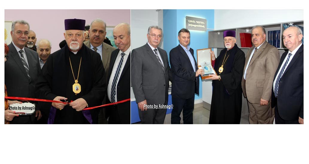 «Ազդակ»-ի ՀՅԴ Պաշտօնաթերթ Դառնալէն Ետք Առաջին Խմբագիր Լեւոն Գարմէնի Անունը Կրող Խմբագրասենեակի Բացում