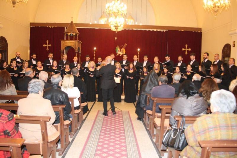 Համազգայինի «Գուսան» Սենեկային Երգչախումբին Ելոյթը` Այնճարի Մէջ