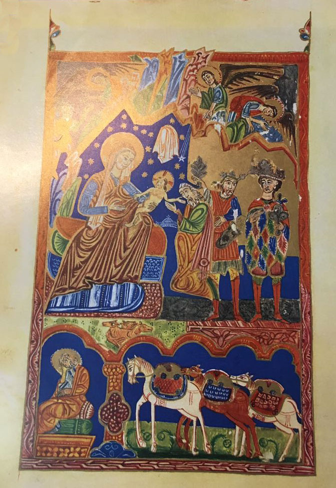 «Ծնունդ», Ճաշոց, 1460 թ.