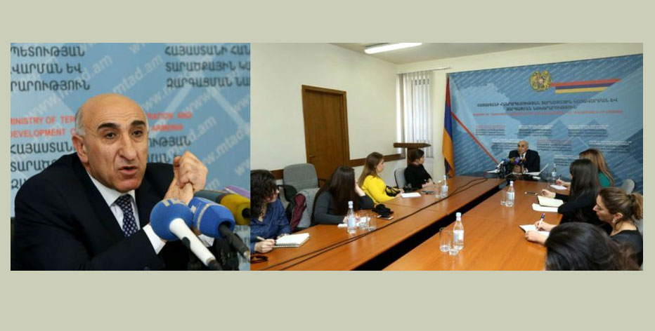 Դաւիթ Լոքեան Լրատուամիջոցներուն Հետ Հանդիպումի Մը Ընթացքին Ներկայացուցած Է Մարզային Ներդրումային Ծրագիրները