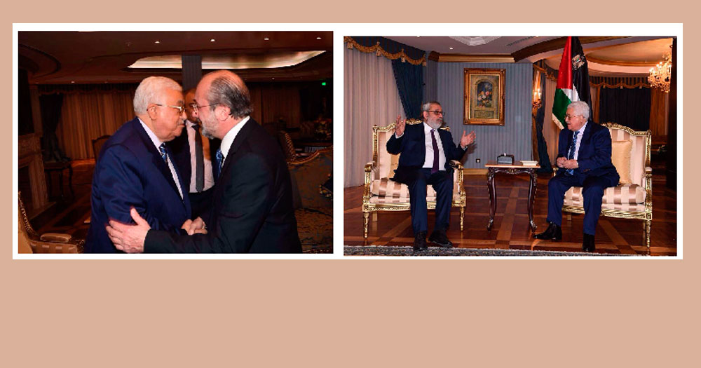 Նախագահ Ապպաս Ընդունեց ՀՅ Դաշնակցութեան Պատուիրակութիւնը