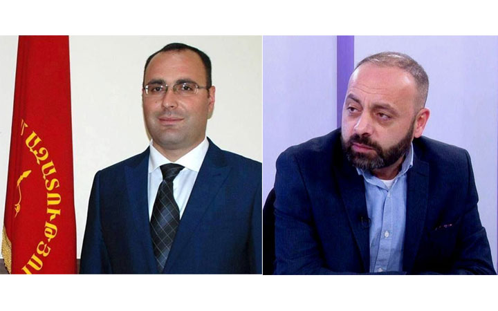 «Երկիր»-ի հարցազրոյցը ՀՅԴ-ի կողմէ առաջադրուած վարկանշային թեկնածուներ Արթուր Ղազարեանի եւ Պարոյր Սանթրոսեանի հետ