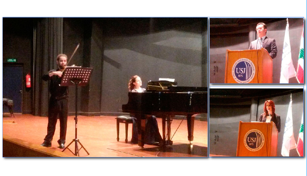 Ֆրանսախօսութեան Ամսուան Նուիրուած  Ձեռնարկներու Ծիրին Մէջ.  Իհապ Ժամալի Եւ Լիանա Յարութիւնեանի  Երաժշտական Երեկոն