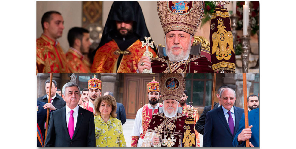 «Մեր Կեանքը Արժէք Ու Բովանդակութիւն  Կը Ստանայ Քրիստոսի Մահուան  Եւ Յարութեան Խորհուրդի Լոյսին Տակ»  Ըսաւ Գարեգին Բ. Կաթողիկոս