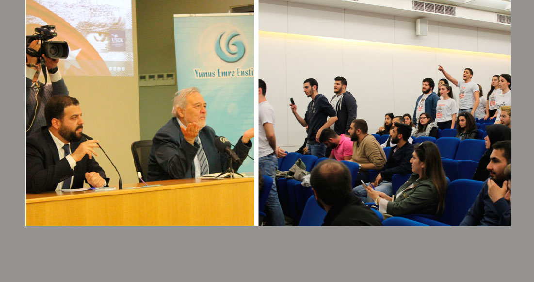 Ս. Հոգի Համալսարանին Մէջ. ՀՅԴ Զաւարեան Ուսանողական Միութիւնը Խաղաղ Ցոյց Կը Կազմակերպէ Թուրք Ժխտողական Պատմաբանի Դէմ