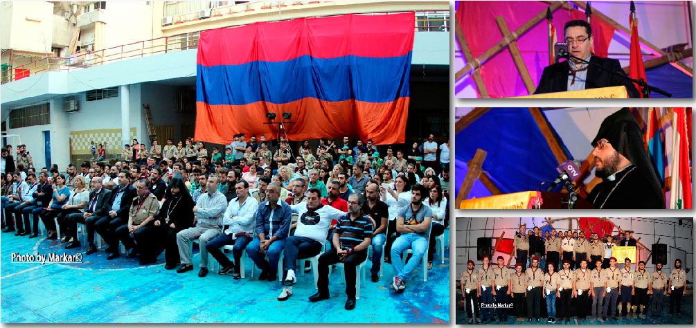 Յիշատակի Օր` Նուիրուած ՀՄԸՄ Պուրճ Համուտի Մասնաճիւղի «Վիգէն Զաքարեան» Երիցական Փաղանգի Հիմնադրութեան Եւ Վիգէն Զաքարեանի Նահատակութեան 25-ամեակներուն