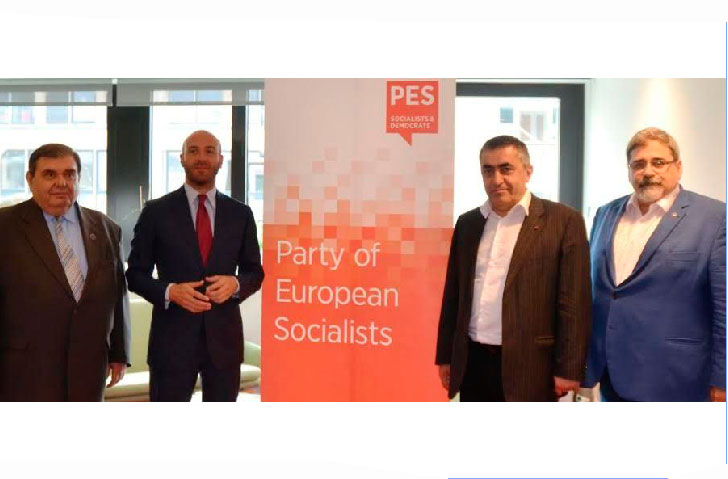 ՀՅ Դաշնակցութեան Հանդիպումները Եւրոպայի Ընկերվարականներուն Հետ