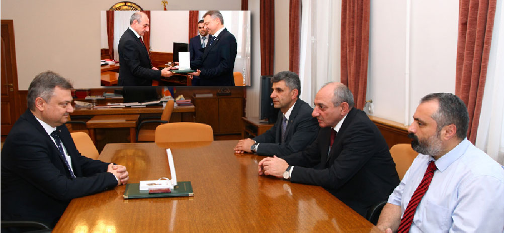 Արցախի Նախագահը Կը Պարգեւատրէ «Ազդակ»-ը