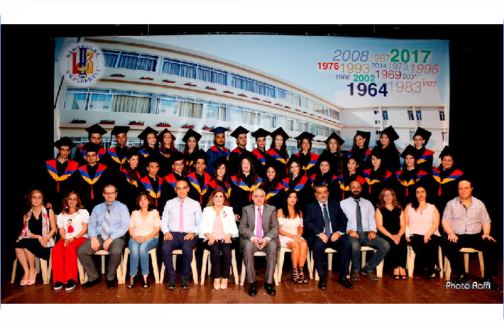 Ազգ. Լեւոն Եւ Սոֆիա Յակոբեան Քոլեճի Կրթական Վերջին Բերքը` 30 Շրջանաւարտներ