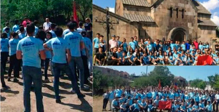Աւարտեցաւ ՀՅԴ ԱՊՀ Երկիրներու Ուսանողական Բանակումը