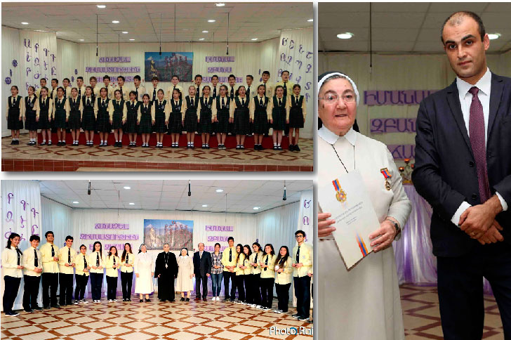 Թարգմանչաց Տօնը Սրբոց Հռիփսիմեանց Բարձրագոյն Վարժարանին Մէջ