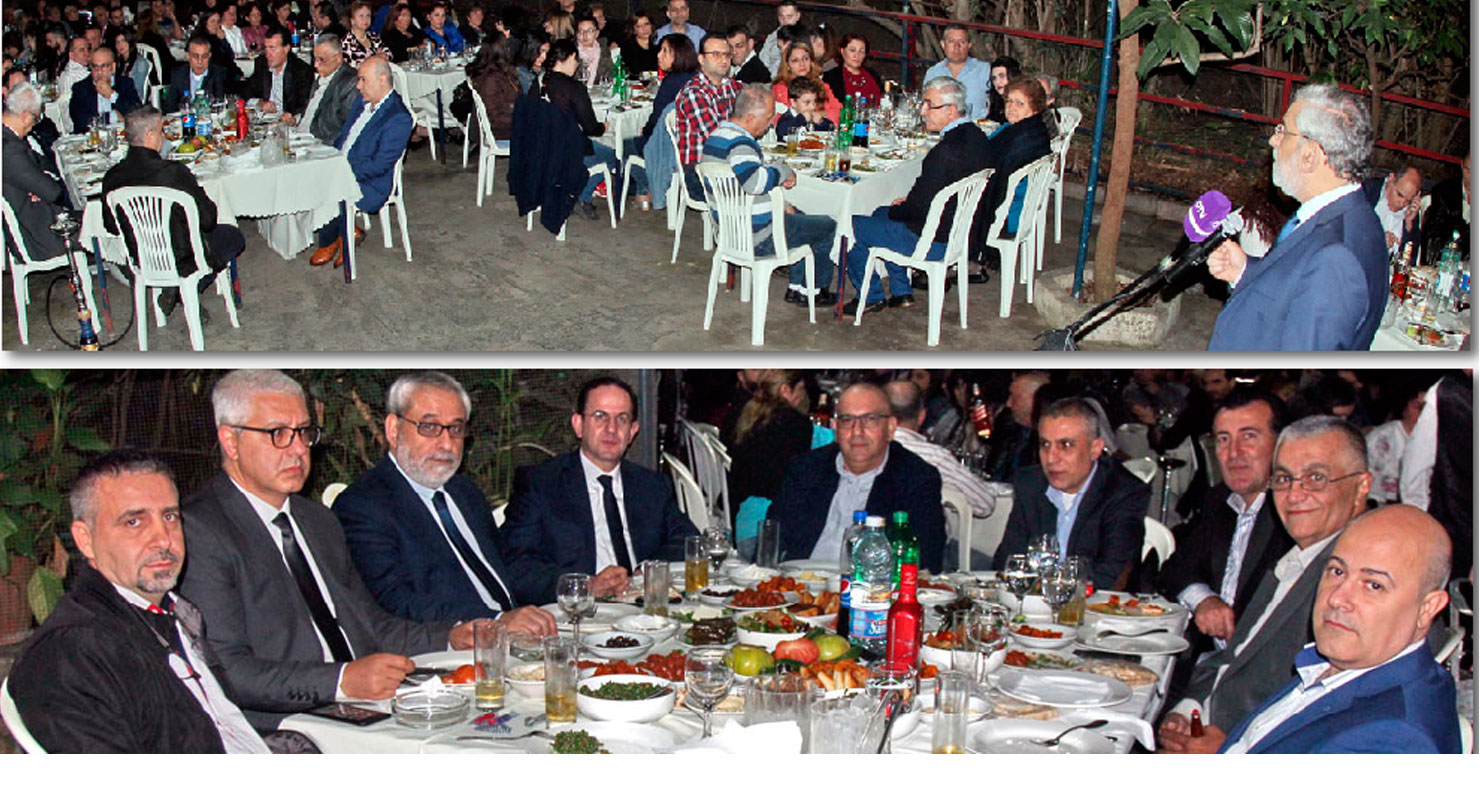 ՀՅԴ «Շուշի» Կոմիտէ. Ընթրիք-Հանդիպում`  Ռաուտայի Ժողովուրդին Հետ.  «Երբ Կամքը Կայ, Հաւատքը Կայ,  Ուժը Անպայման Տեղ Կը Գտնէ»  Ըսաւ Յակոբ Բագրատունի