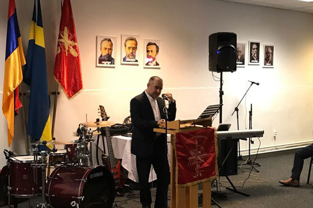 ՀՅԴ 127-ամեակի Ժողովրդային Խանդավառ Հանդիսութիւն Շուէտի Մէջ