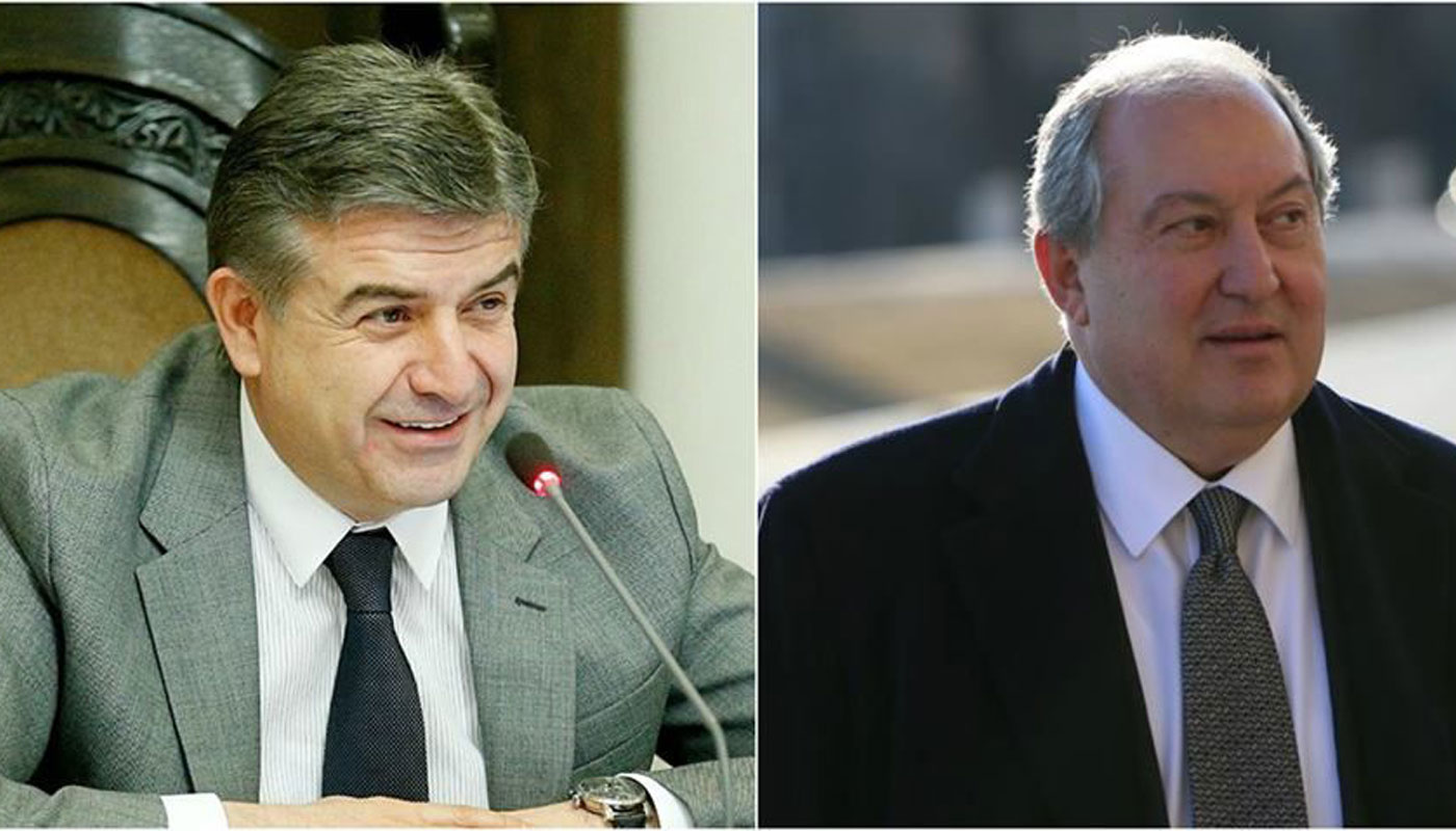 Վարչապետ Կարէն Կարապետեան Հանդիպում  Ունեցած Է Արմէն Սարգսեանին Հետ