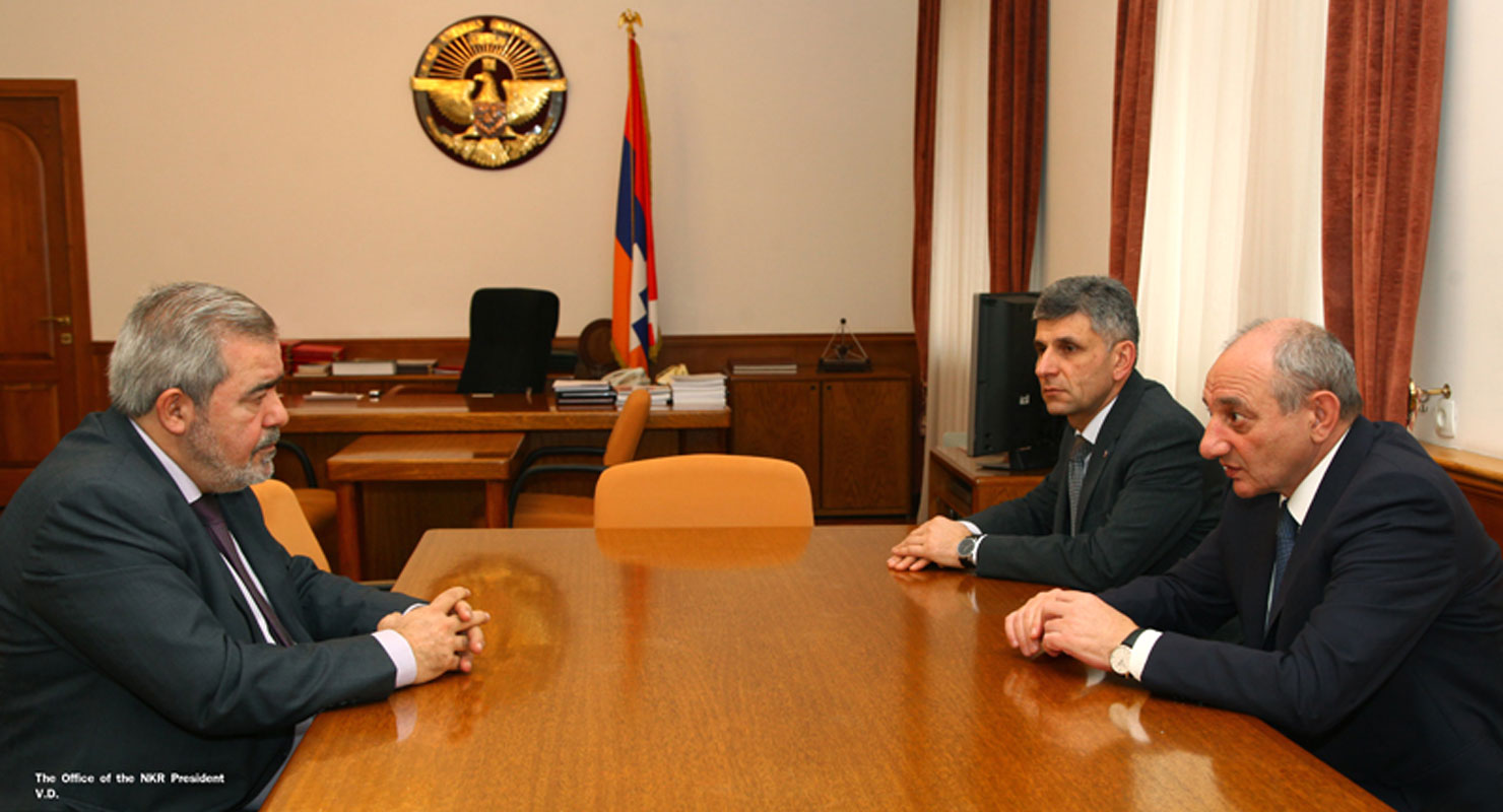 Նախագահ Բակօ Սահակեան Ընդունած Է  ՀՅԴ Բիւրոյի Ներկայացուցիչ  Հրանդ Մարգարեանը