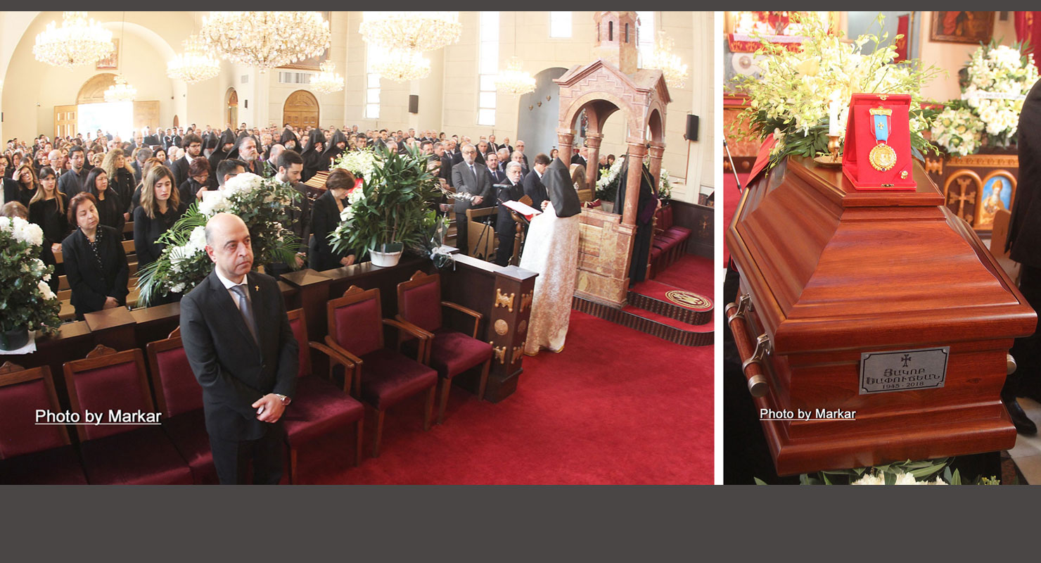 Արամ Ա. Կաթողիկոս Յակոբ Եափուճեանը  Յետ Մահու Կը Պարգեւատրէ  «Ս. Մեսրոպ Մաշտոց» Շքանշանով