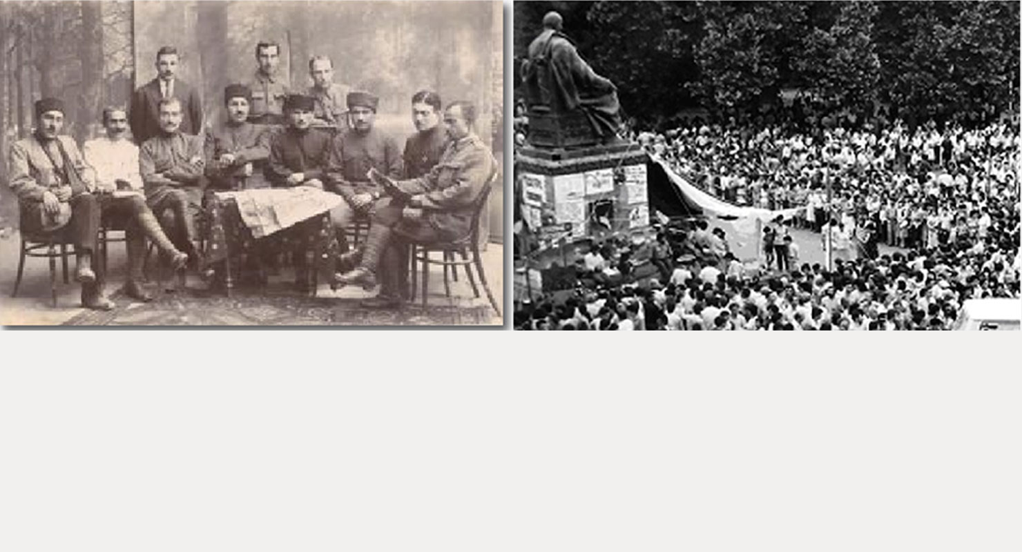 Խմբագրական.  1921-ի Եւ 1988-ի Փետրուարները