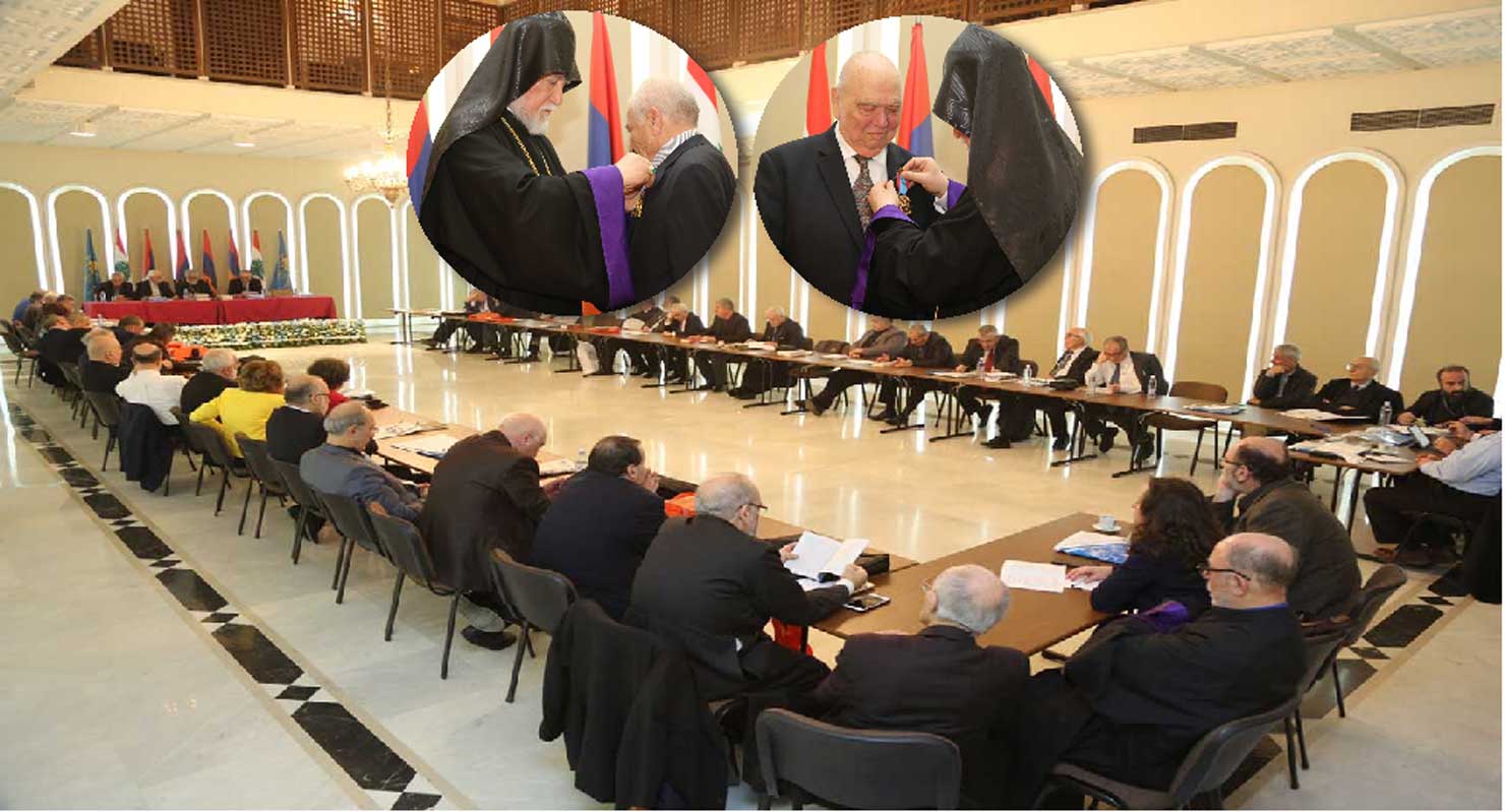 Հայաստանի Հանրապետութեան 100-Ամեակի Նուիրուած Համաժողովը Հասաւ Իր Աւարտին. «Երուանդ Փամպուքեան Եւ Փրոֆ. Ռիչըրտ Յովհաննէսեան Սփիւռքի Մէջ Իրենց Խօսքով Ու Գործով Ազատ Ու Անկախ Հայաստանի Առաքեալները Դարձան» Շեշտեց Արամ Ա. Կաթողիկոս