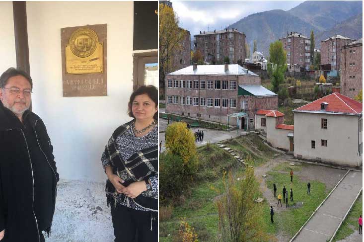 Թիթիզեան Եղբայրների Ընտանիքների Բարեգործութեամբ Վանաձորում Դպրոց Է Վերանորոգւում