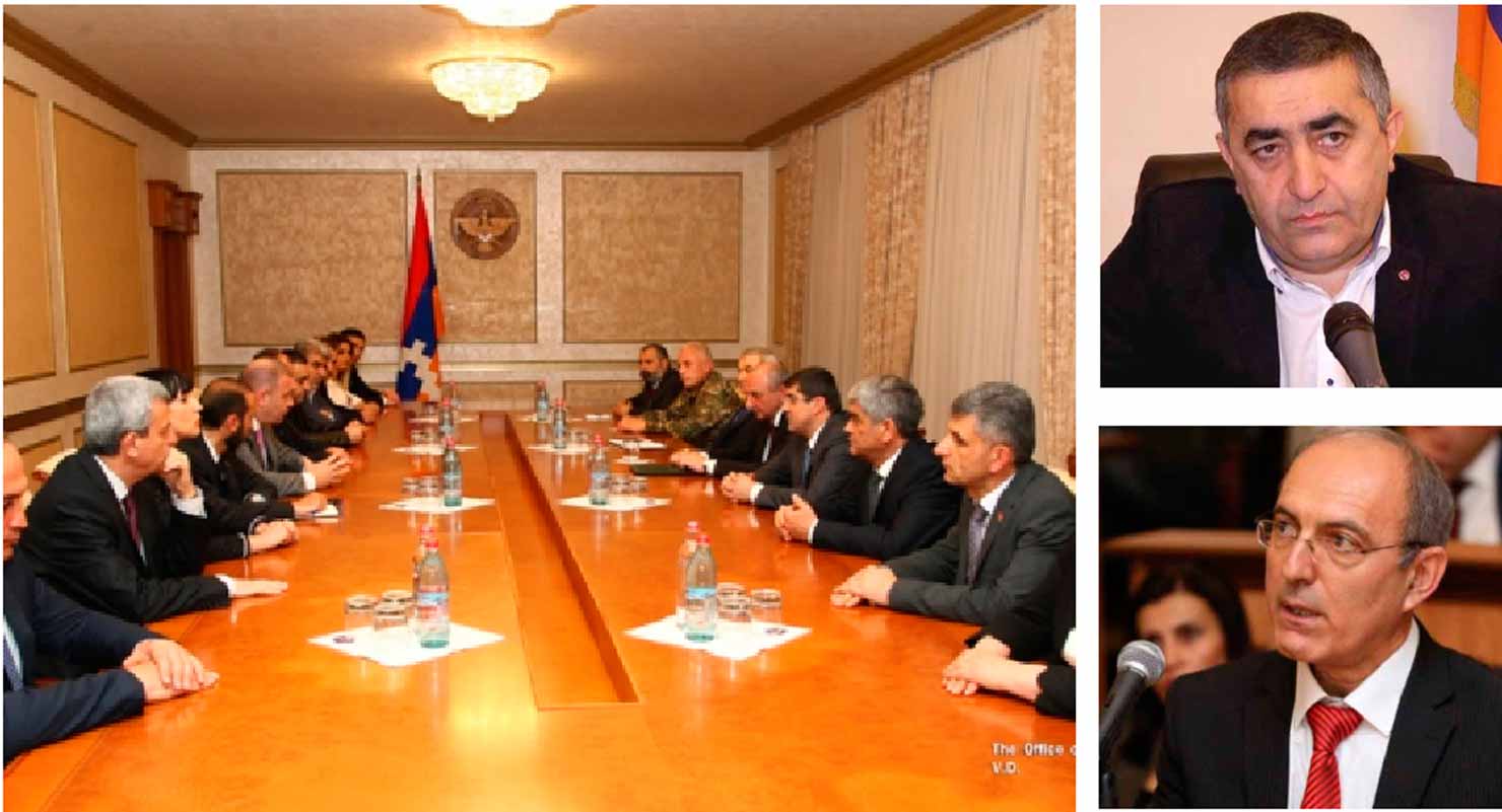 Հանդիպում` Նախագահ Բակօ Սահակեանի Հետ. Քննարկուած Են Արցախի Տագնապին Հետ Կապուած Մարտահրաւէրները