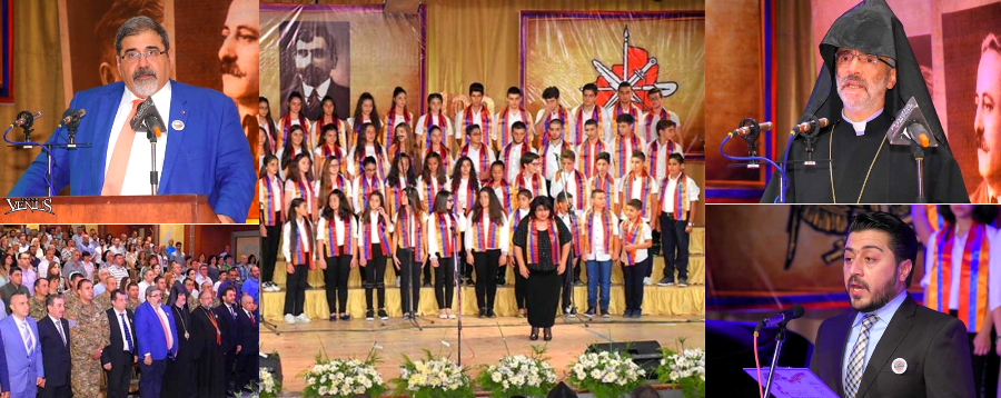 Մայիսեան Յաղթանակի Ղօղանջներուն Արժանավայել Արձագանգը` Հալէպի Մէջ, Մասնակցութեամբ ՀՅԴ Բիւրոյի Անդամ Կիրօ Մանոյեանի Եւ Հայոց Բանակի Զինուորներուն