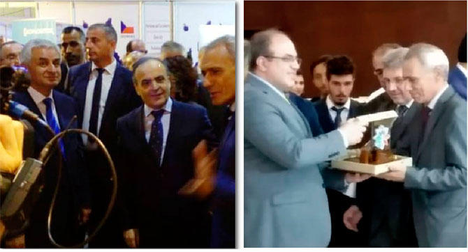 Սուրիոյ Վարչապետը Դամասկոսի Միջազգային Ցուցահանդէսի Բացման Այցելած Է Հայաստանի Տաղաւար