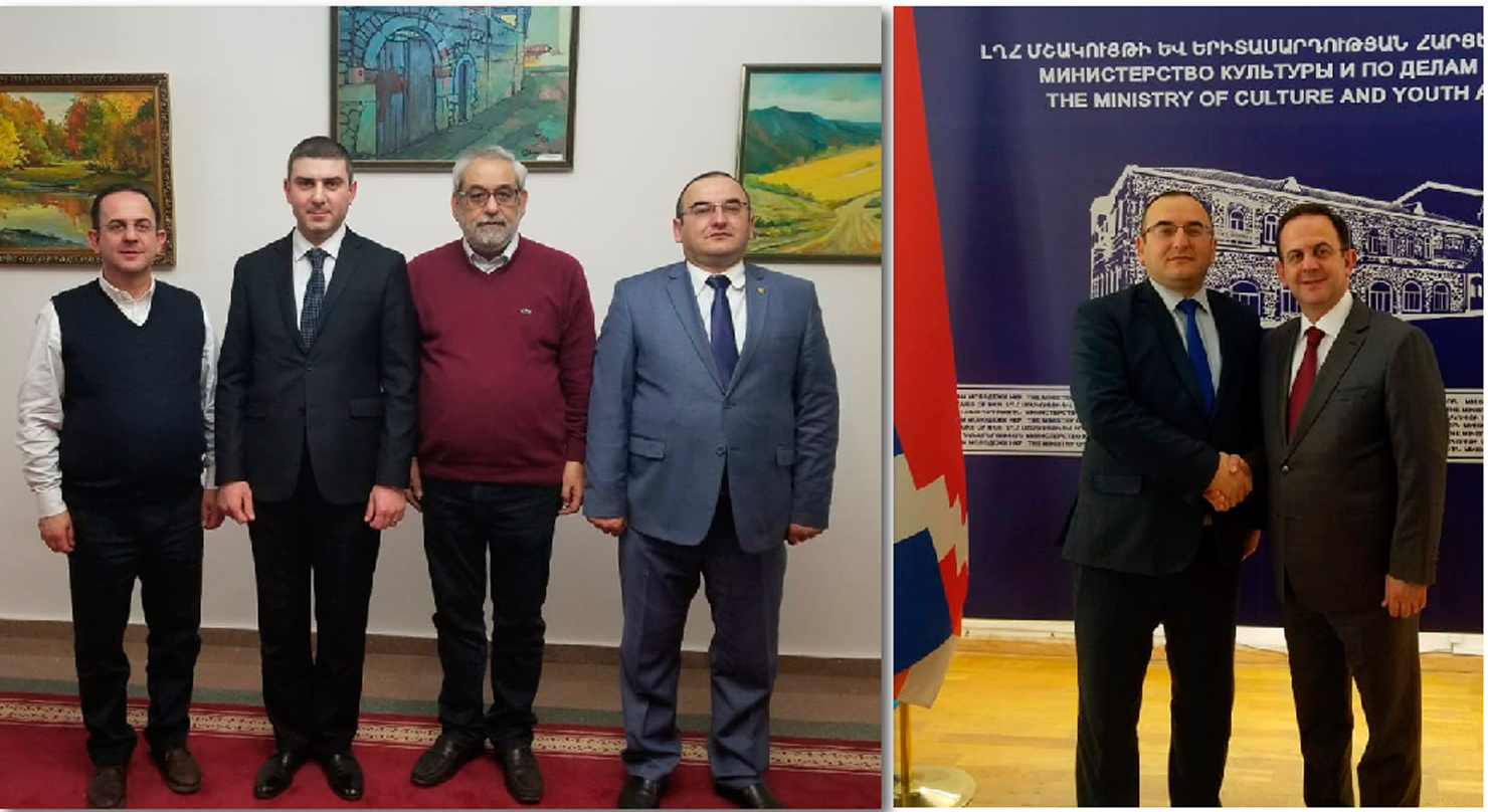 ՀՅԴ Լիբանանի Կեդրոնական Կոմիտէի Ներկայացուցիչ, Երեսփոխան Բագրատունիի Եւ Նախարար Կիտանեանի Հանդիպումները Արցախի Մէջ