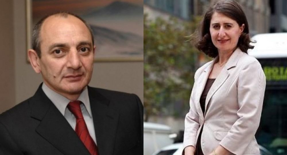 Բակօ Սահակեան Շնորհաւորական  Ուղերձ Յղած Է Կլատիս Պերեճիքլեանին