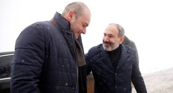 Վարչապետ Նիկոլ Փաշինեան Ենոքաւանի Մէջ  Անպաշտօն Հանդիպում Ունեցած Է  Վրաստանի Վարչապետ Պախթածէի Հետ