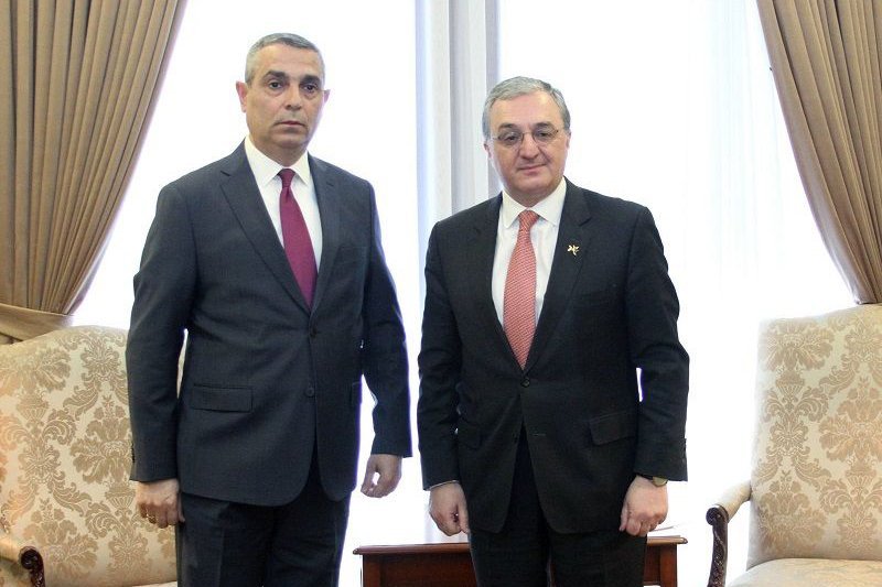 Հայաստանի Եւ Արցախի Արտաքին Գործոց  Նախարարները Հանդիպում Ունեցած Են