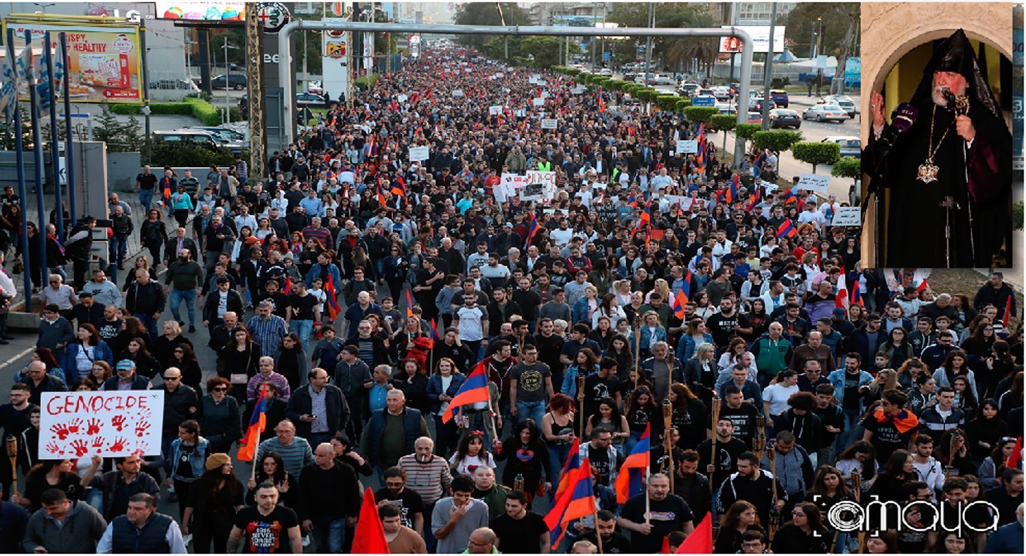 «Մեր Ժողովուրդին Համար Երբեք Ընդունելի Չէ Ցեղասպան Թուրքիոյ Ցաւակցութիւնը» Արամ Ա. Կաթողիկոս