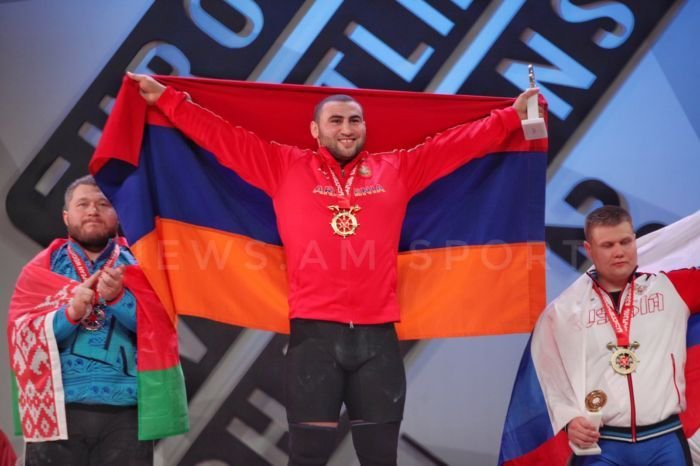 Ծանրաբարձութիւն.  Սիմոն Մարտիրոսեան` Եւրոպայի Կրկնակի Ախոյեան