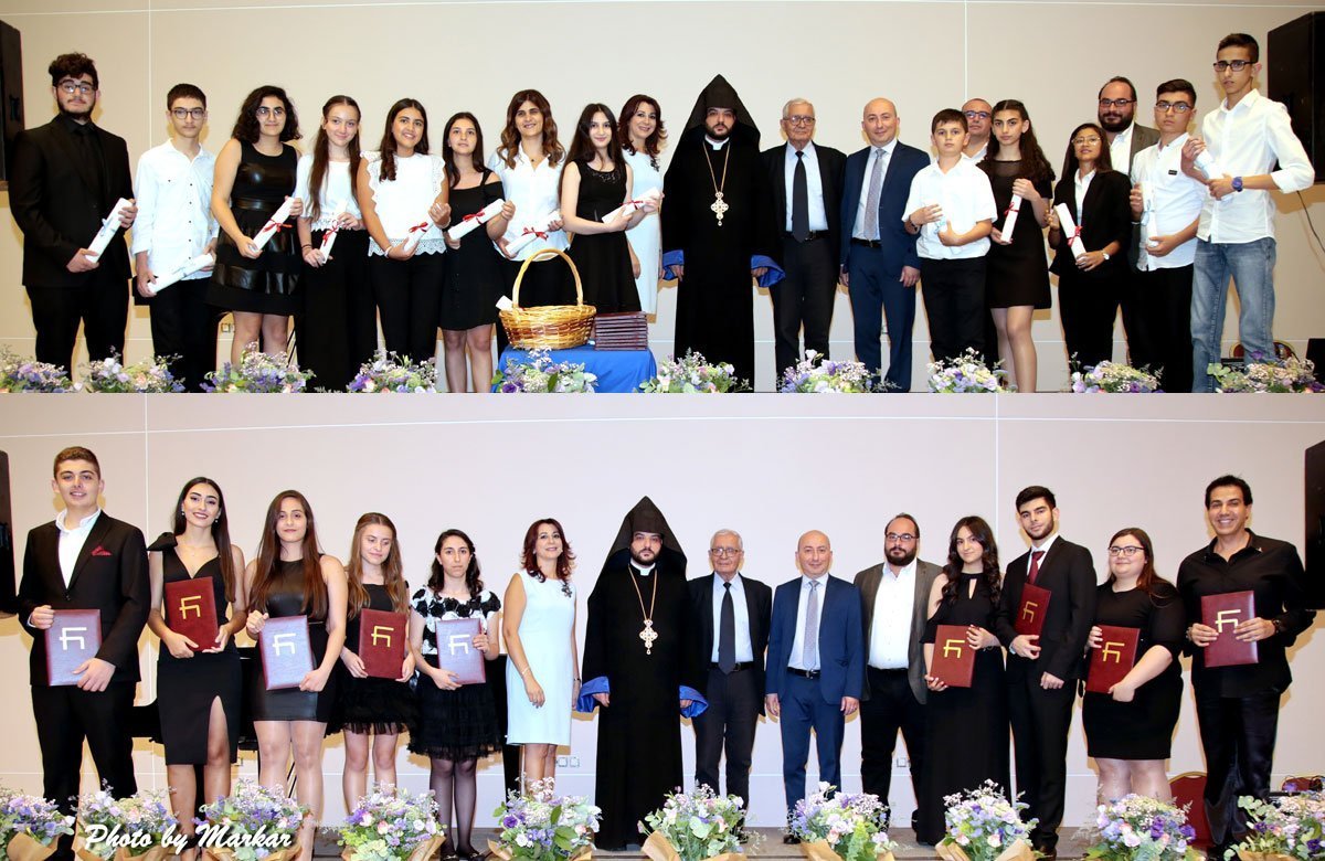 Համազգայինի «Բարսեղ Կանաչեան» Երաժշտական  Քոլեճի 2018-2019 Կրթական Տարեշրջանի  Ամավերջի Հանդէս Ու Վկայականաց Բաշխում