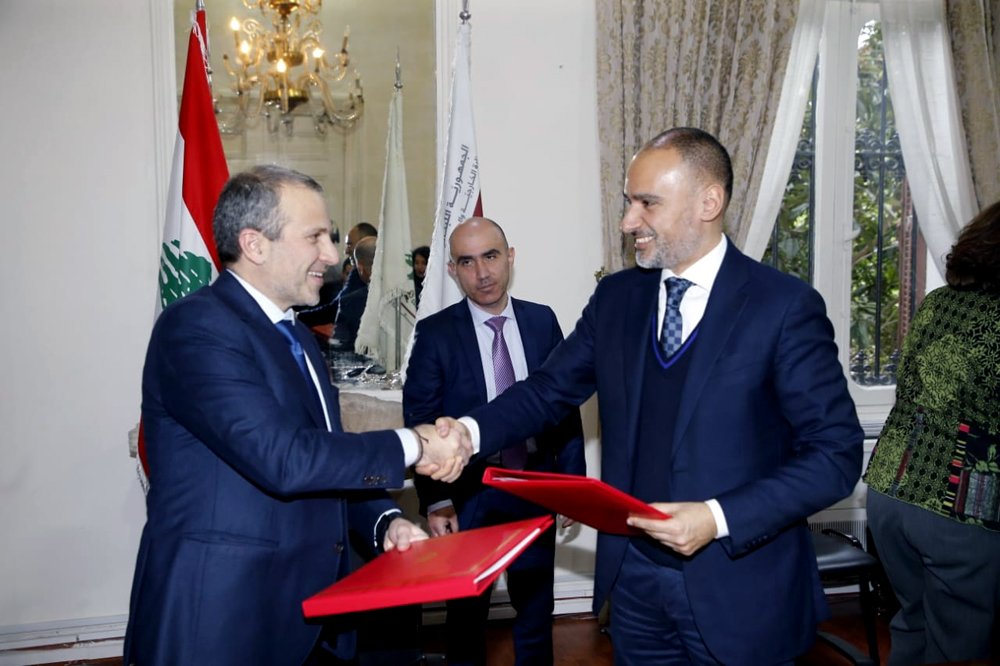 Պասիլ Ստորագրեց «Իտալ»-ի Եւ Արտերկրի Մէջ  Լիբանանեան Դիւանագիտական Ներկայացուցչութիւններուն  Միջեւ Գործակցութեան Համաձայնագիր Մը