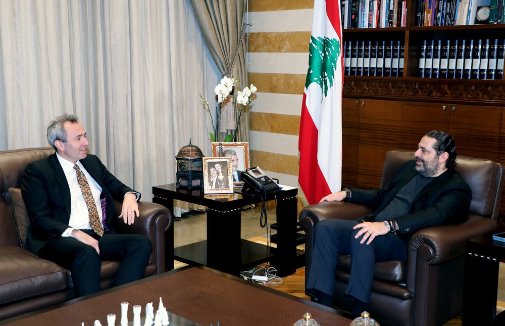 Սաատ Հարիրի Հանդիպումներ Ունեցաւ Բրիտանիոյ,  Իտալիոյ Եւ Ճափոնի Դեսպաններուն Հետ