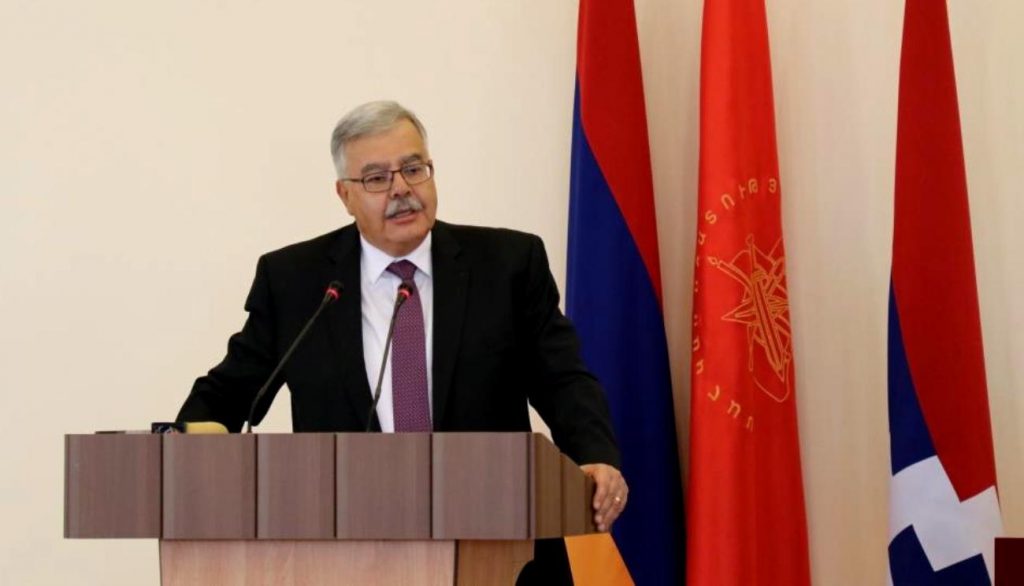 ՀՅԴ Բիւրոյի ներկայացուցիչին շնորհաւորագիրը Արցախի նորընտիր նախագահին