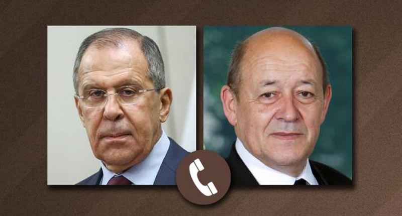 Լաւրով Եւ Լը Տըրիան Քննարկեցին Ղարաբաղի  Տագնապի Գօտիին Իրավիճակը