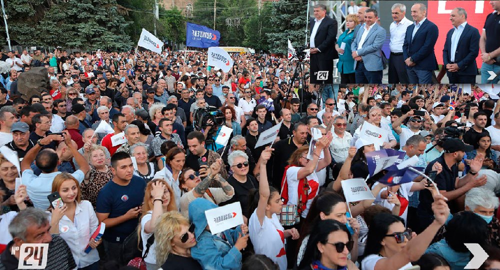 «Հայաստան» Դաշինքի Ներկայացուցիչները  Գիւմրիի Եւ Շիրակի Մարզի Համայնքներուն Մէջ  Բազմամարդ Հանդիպումներ Եւ Հաւաքներ Կ՛ունենան