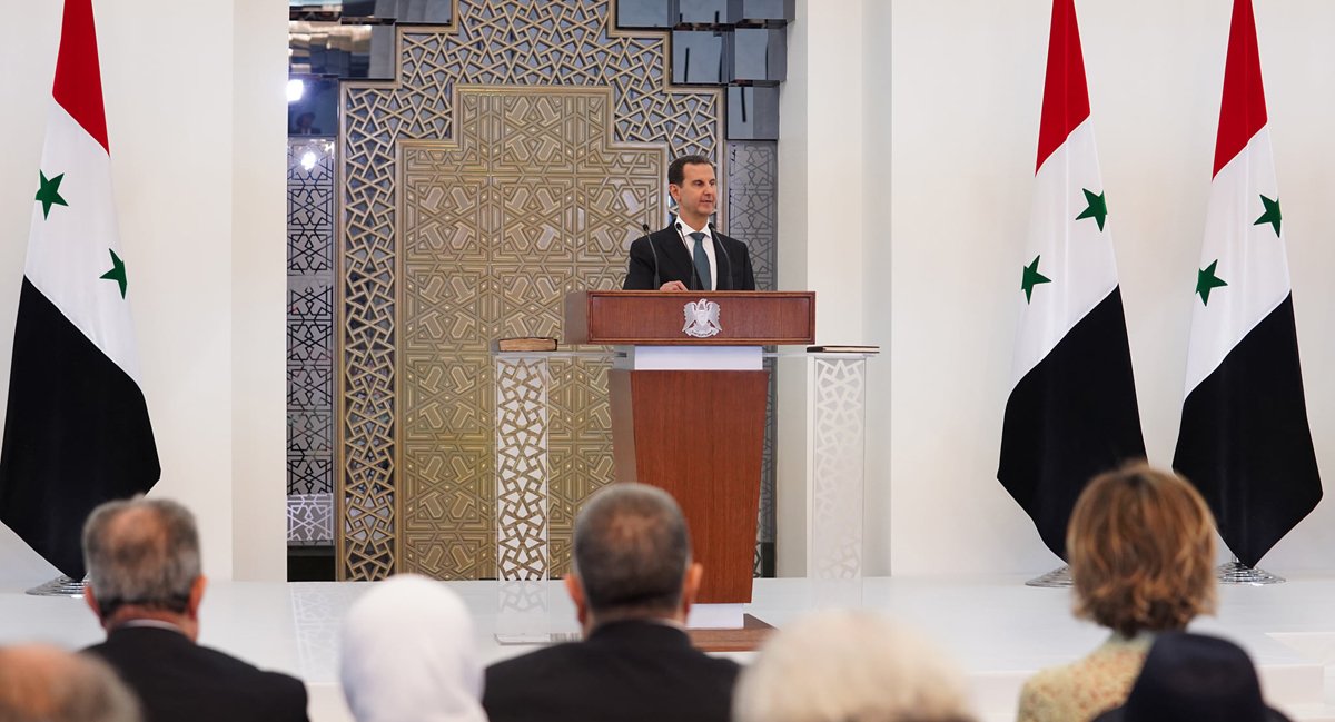 Իր Երդմնակալութեան  Արարողութեան Ընթացքին.  «Սուրիական Բռնագրաւուած Մնացեալ Հողերը  Ահաբեկչութենէն, Ամերիկեան Եւ Թրքական Ուժերէն  Ազատագրելը Մեր Առաջնահերթ Մարտահրաւէրն Է»  Կ՛ըսէ Պաշշար Ասատ