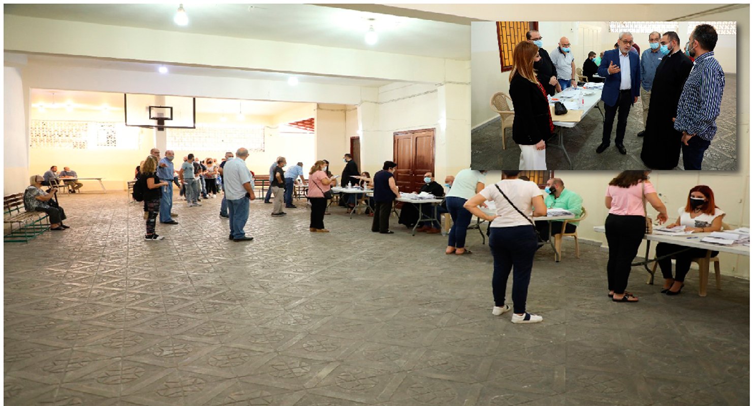 Սրբոց Քառասնից Մանկանց Եկեղեցւոյ Մէջ.   Արամ Ա. Վեհափառ Հայրապետին Տրամադրած  Նիւթական Օժանդակութեան Ցրուումը Ընթացք Առաւ