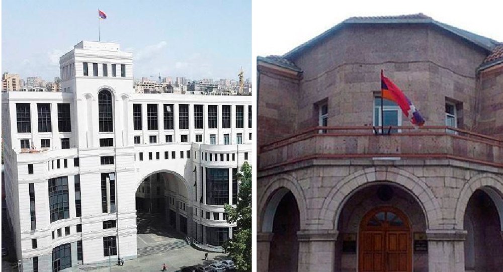 Հայաստանի Եւ Արցախի Արտաքին Գործոց  Նախարարութիւնները Կը Պահանջեն Մարտակերտի  Դէպքի Մեղաւորները  Պատասխանատուութեան Ենթարկել