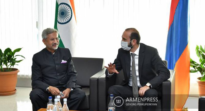 Հայաստան Հասած Է Հնդկաստանի  Արտաքին Գործոց Նախարարը