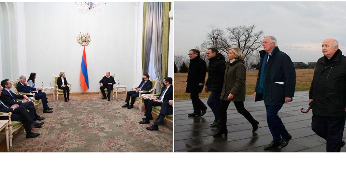 Ֆրանսայի Նախագահական Թեկնածու  Վալերի Փեքրես Հայաստան Այցելեց