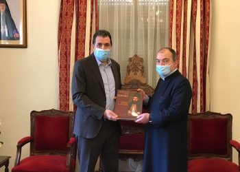 Հաղորդագրութիւն. Ստրովոլոսի Քաղաքապետին Այցը Ազգային Առաջնորդարան