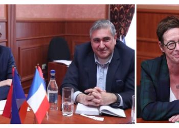 «Հայաստան» Խմբակցութեան Պատգամաւորները Հիւրընկալած Են Հայաստանի Մէջ Ֆրանսայի Դեսպանը