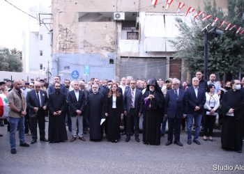 Ցեղասպանութեան 107-ամեակի Ոգեկոչում` Պուրճ Համուտի Մէջ Գտնուող Խաչքարին Առջեւ