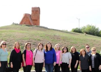 Հ․Օ․Մ․-ի Կեդրոնական Վարչութիւնը Այցելեց Արցախ